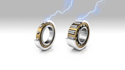 Bearings with optimized coating for improved protection against current passage